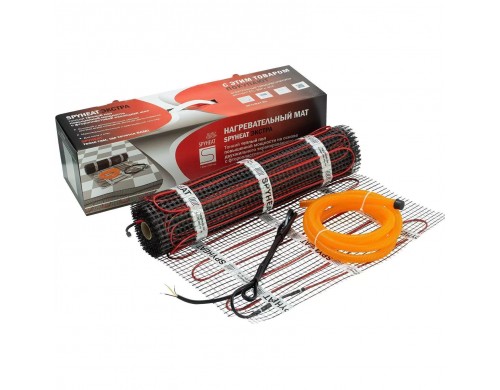 SPYHEAT Мат теплого пола SPYHEAT ЭКСТРА SHMD-12-2-460, площадь укладки 2 кв.м, мощность ма