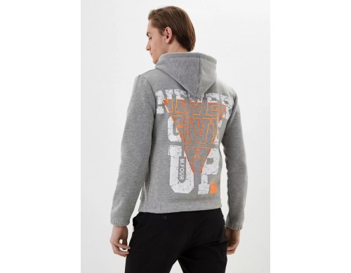 Толстовка мужская BLACKSI 4340 серая M