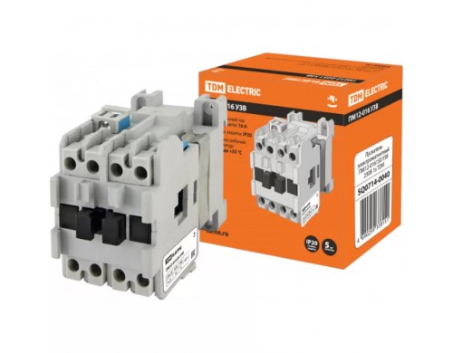 Электромагнитный пускатель TDM ПМ12-016150 У3В 230В 1з SQ0714-0040