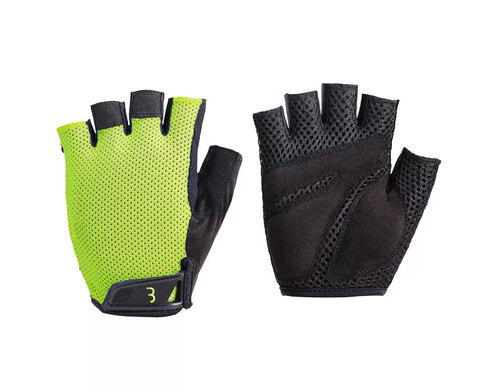 Велоперчатки BBB Cooldown, neon yellow, L
