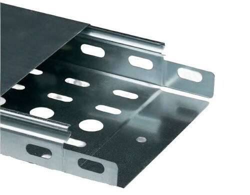 Лоток перфорированный быстрый монтаж ЛП(М)100х100, 0,7мм., L=2500 (цинк)